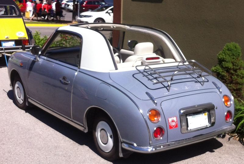 Illustration for article titled Spotted: Nissan Figaro In 'Murica
